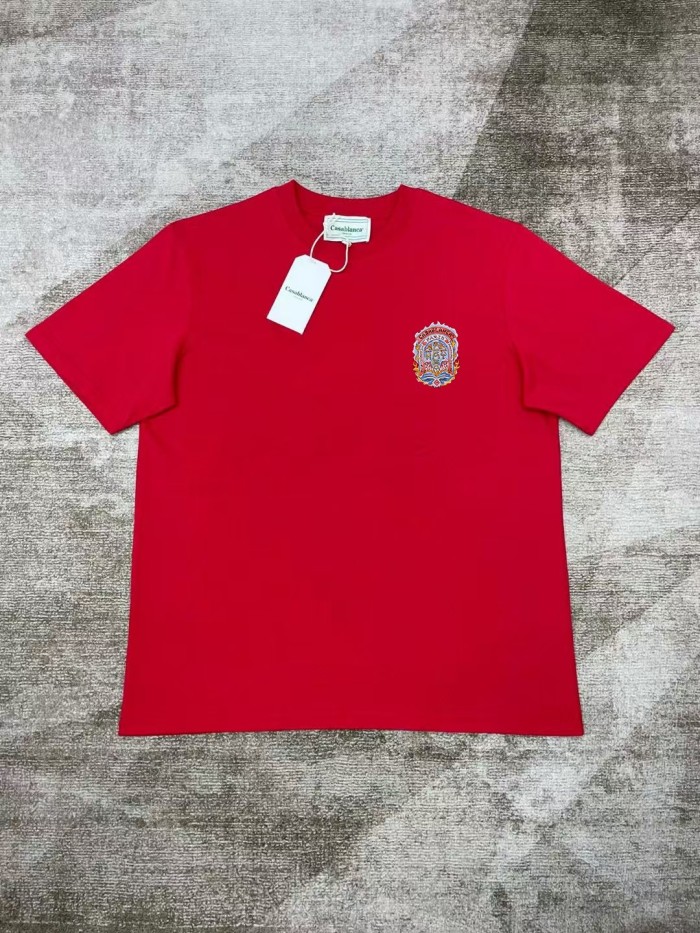 Casablanca Blue 'Casa Way' Skate Double Layer T-shirt