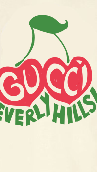 Gucci Beverly Hills Cherry-Print T-shirt