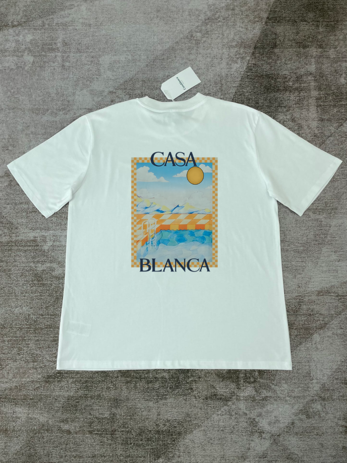 CASABLANCA Surreal Pool T-Shirt