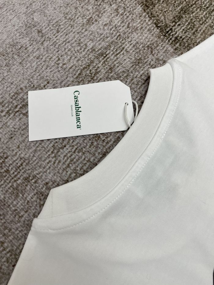 Casablanca White 'Terrain D'Orange' T-Shirt