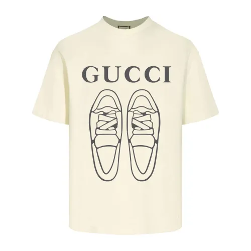 Gucci Shoe Logo Cotton T-shirt