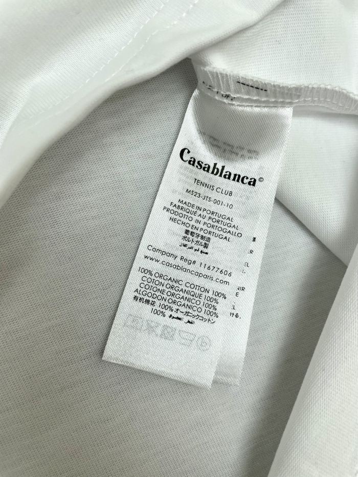 Casablanca yellow Box Logo T-Shirt
