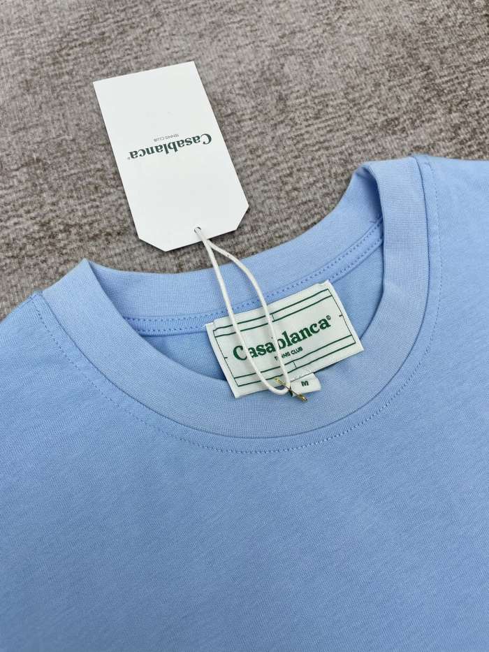 Casablanca Tennis Club Icon Screen Printed T-Shirt