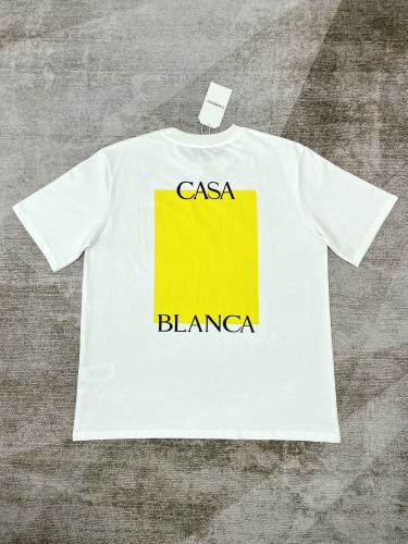 Casablanca yellow Box Logo T-Shirt