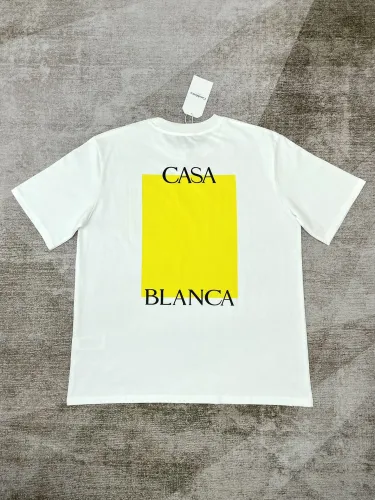 Casablanca yellow Box Logo T-Shirt