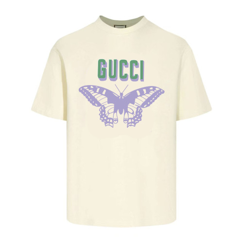Gucci Butterfly Printed Cotton Jersey T-shirt