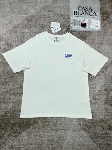 Casablanca GREEK TEMPLE PATCH OVERSIZED TEE