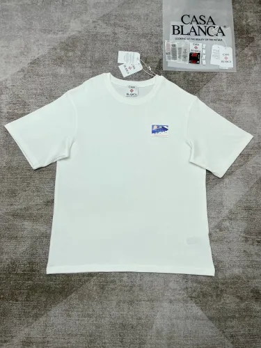 Casablanca GREEK TEMPLE PATCH OVERSIZED TEE