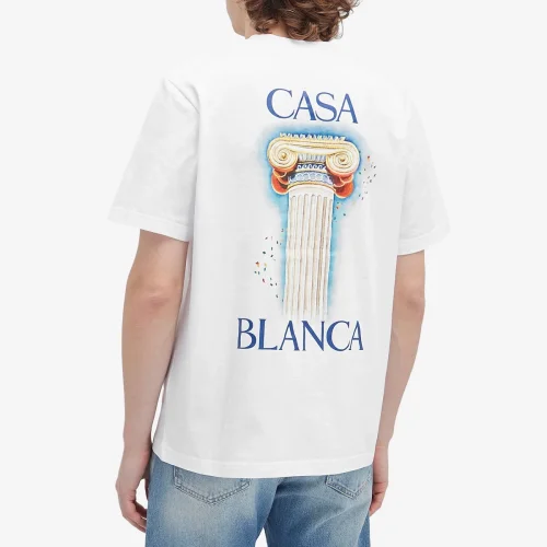 Casablanca La Colomne Printed Tee