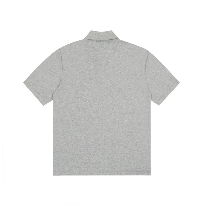 AMI Paris Organic Cotton Ami de Coeur Polo Shirt