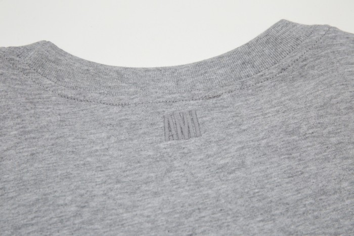 AMI Paris Ami De Coeur-embroidered T-shirt
