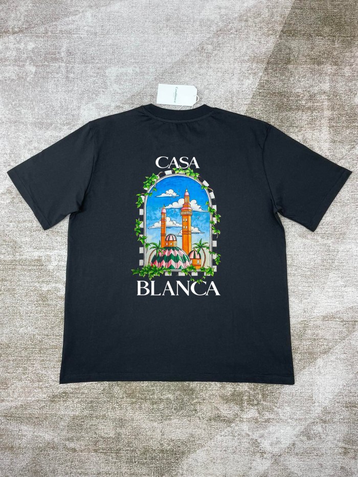 CASABLANCA VUE DE DAMAS T-SHIRT