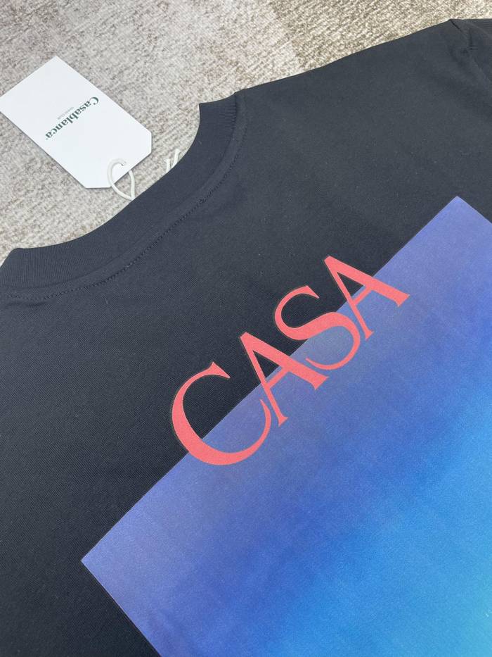 CASABLANCA Gradient Casa Logo T-Shirt