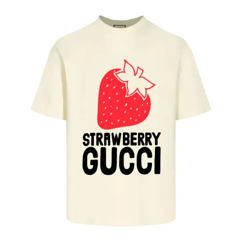 Gucci Strawberry Cotton T-shirt