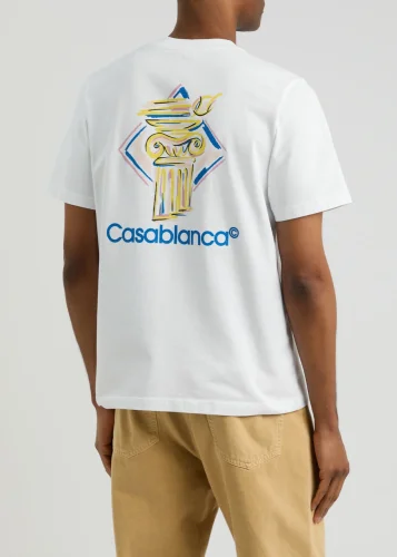 CASABLANCA Diamond Column T-Shirt