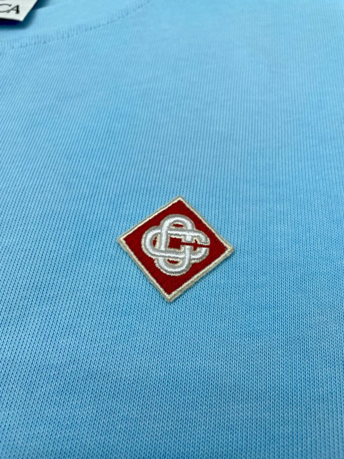 Casablanca Diamond Logo Patch Tee