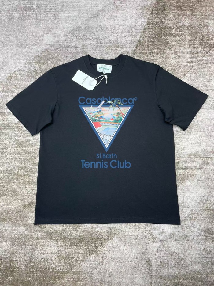 Casablanca Afro Cubism Tennis Club Tee