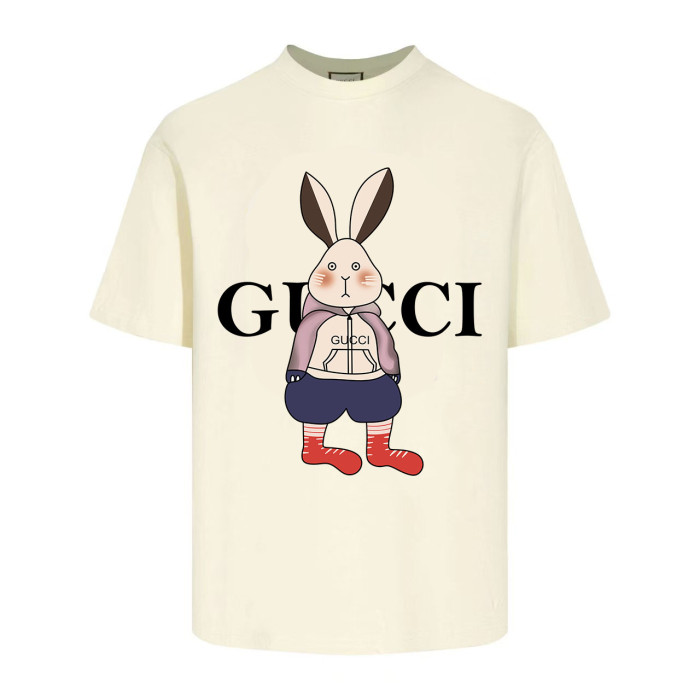 Gucci Rabbit Cotton T-shirt