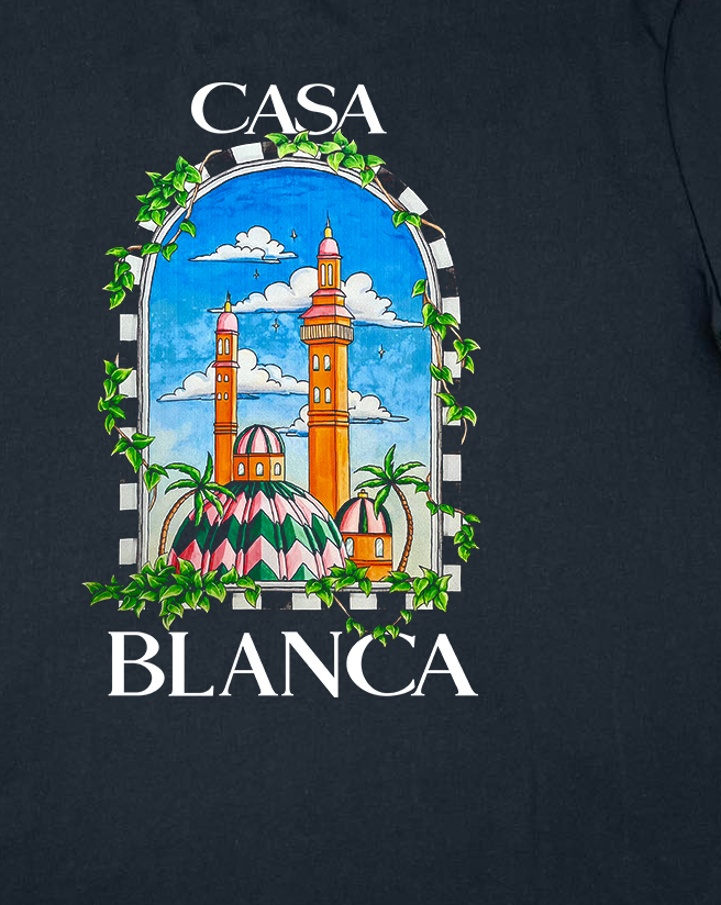 CASABLANCA VUE DE DAMAS T-SHIRT