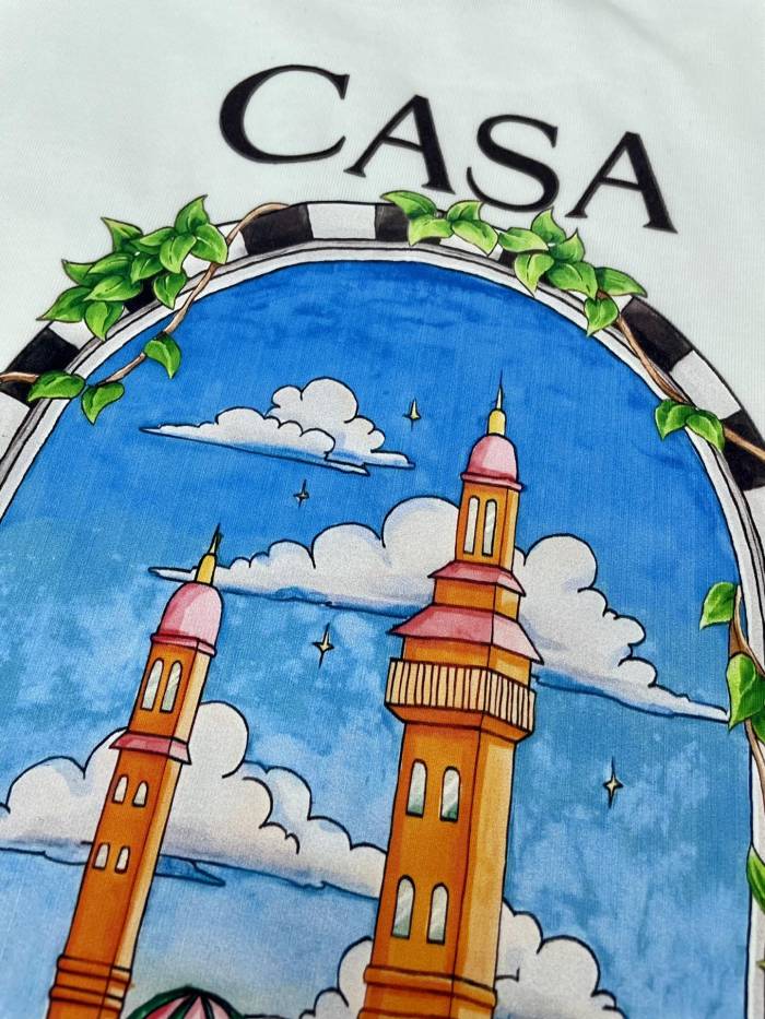 CASABLANCA VUE DE DAMAS T-SHIRT