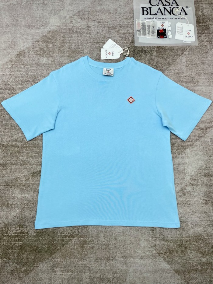 Casablanca Diamond Logo Patch Tee