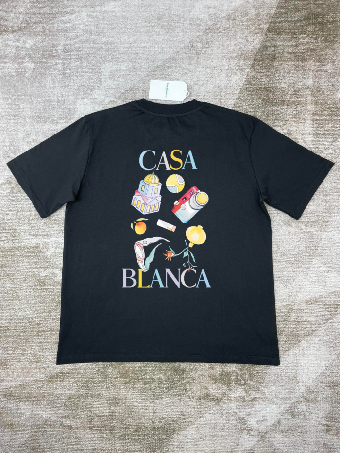 CASABLANCA Object En Vrac Printed T-shirt