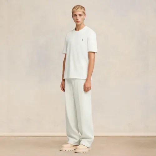 Ami Embroidery Cotton T-Shirt