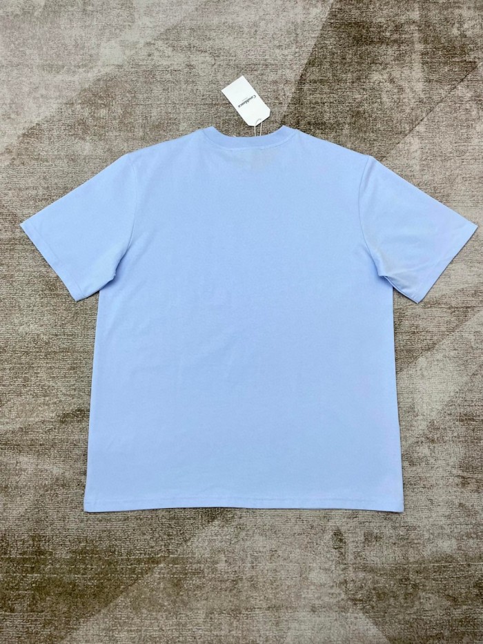 CASABLANCA Peace On Earth Cropped T-Shirt