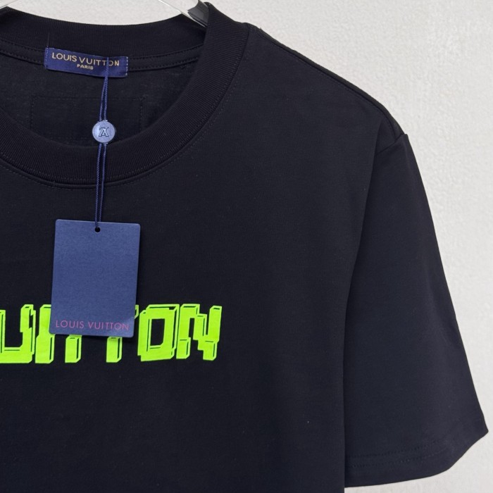 Louis Vuitton Short Sleeved T-shirt with Printed Logo