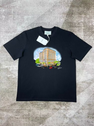 CASABLANCA White Fifth Avenue T-Shirt
