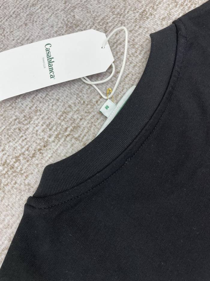 Casablanca ​Logo Crewneck Graphic Tee