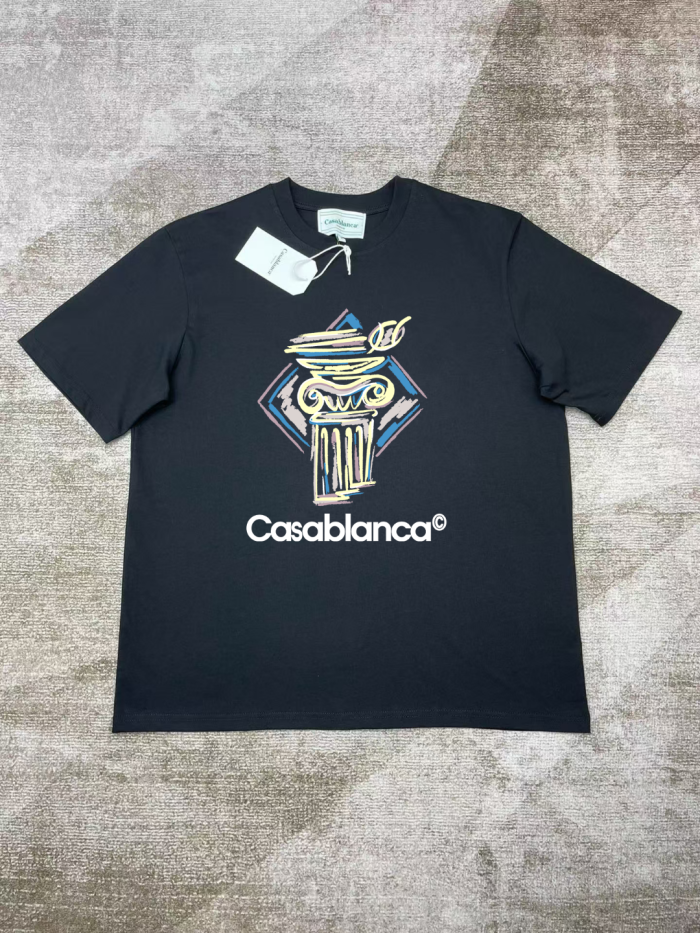 CASABLANCA Diamond Column T-Shirt