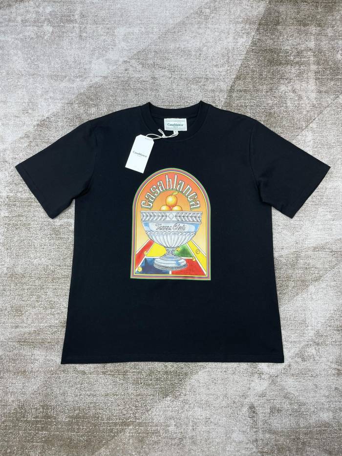 Casablanca White 'Terrain D'Orange' T-Shirt