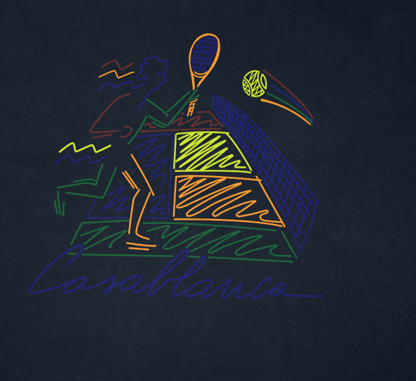 CASABLANCA Jeu De Crayon T-Shirt