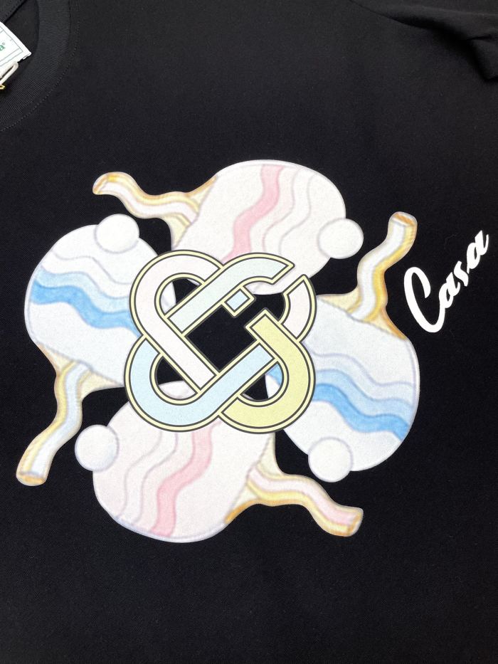 Casablanca ​Logo Crewneck Graphic Tee