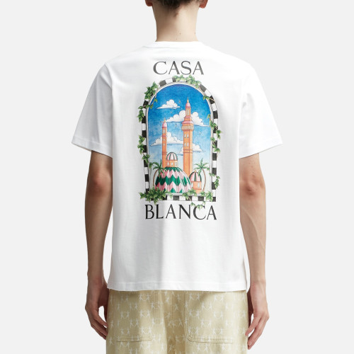 CASABLANCA VUE DE DAMAS T-SHIRT