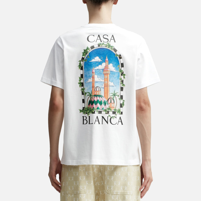 CASABLANCA VUE DE DAMAS T-SHIRT