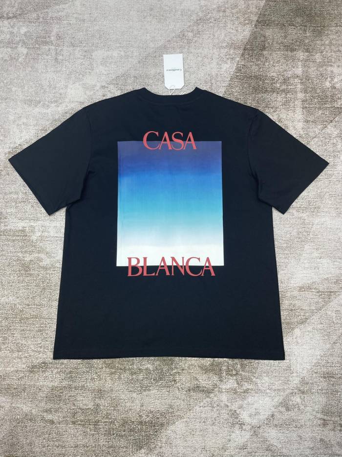 CASABLANCA Gradient Casa Logo T-Shirt
