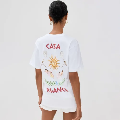 CASABLANCA Le Temple Du Savoir T-Shirt