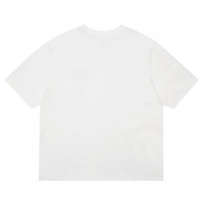 AMI Paris Ami De Coeur-embroidered T-shirt