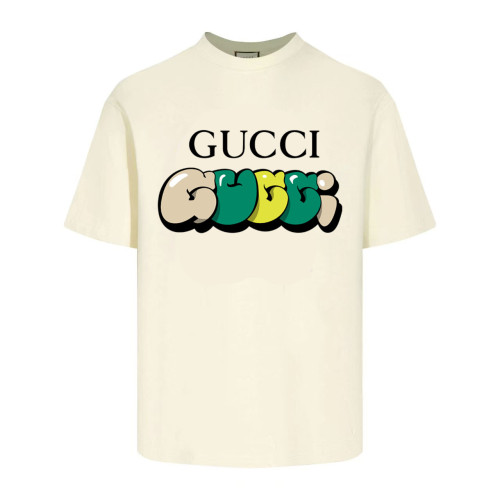 Gucci Logo Print Cotton T-shirt Oversize