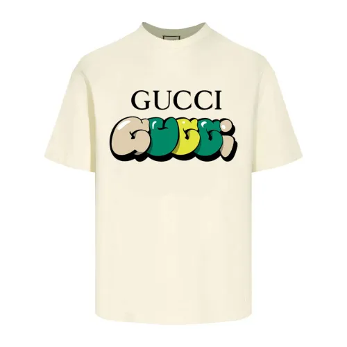 Gucci Logo Print Cotton T-shirt Oversize