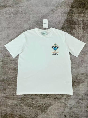 CASABLANCAs-xl CASABLANCA L'été En Liberté Cropped T-Shirt