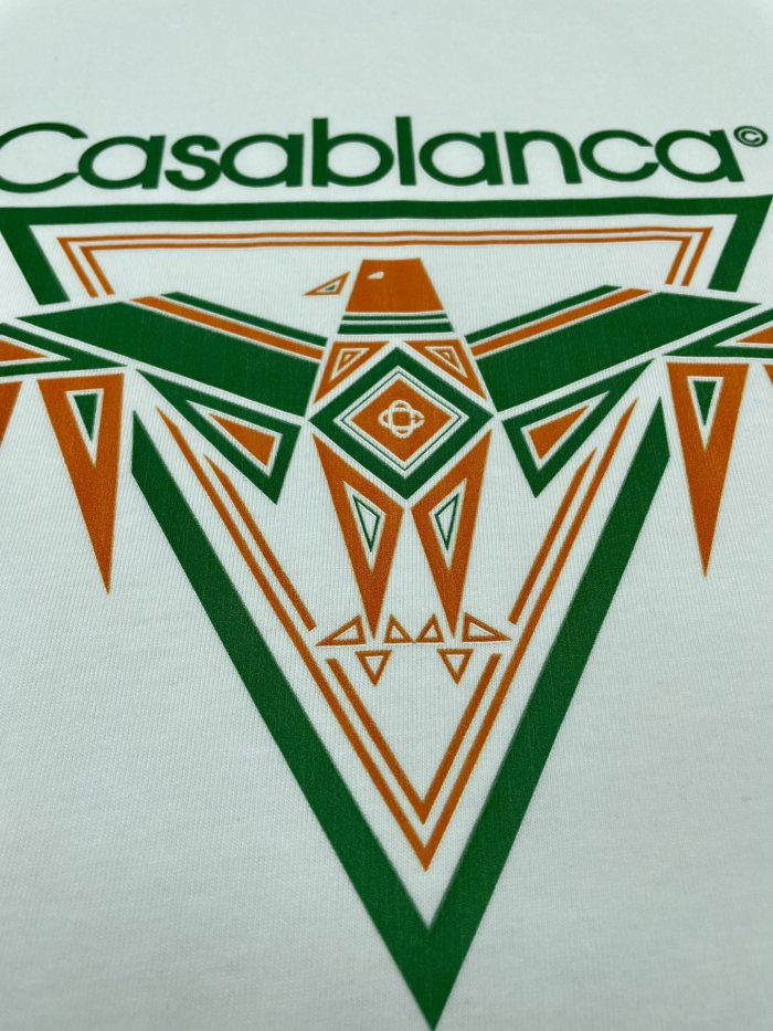 Casablanca SSENSE Exclusive Black Playful Eagle T-Shirt
