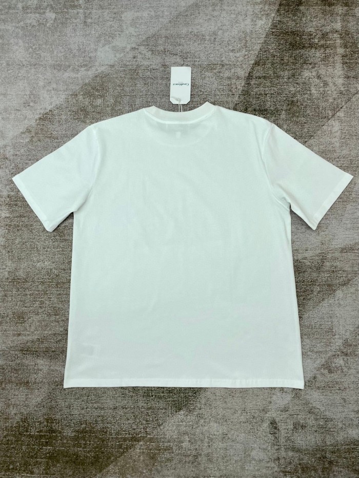 Casablanca White Organic Cotton T-Shirt