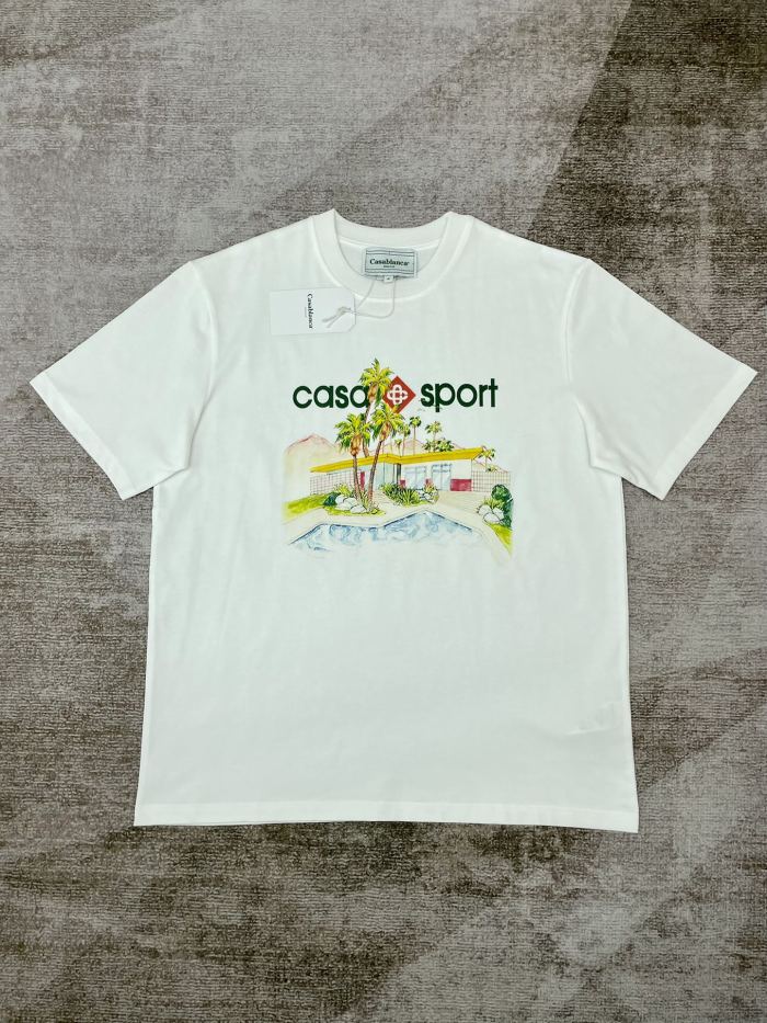 CASABLANCA Casa Sport Poolside T-Shirt