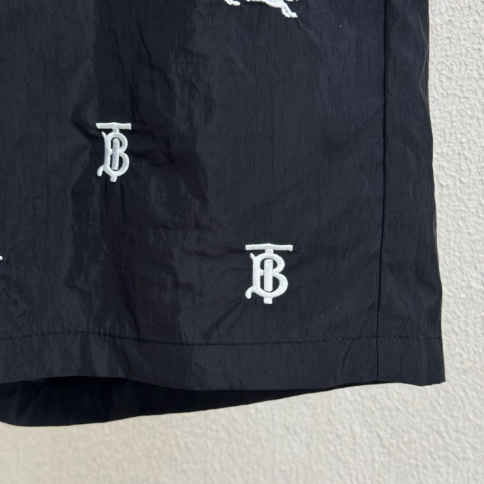 Burberry Logo Beach Drawstring Shorts With Inner Mesh