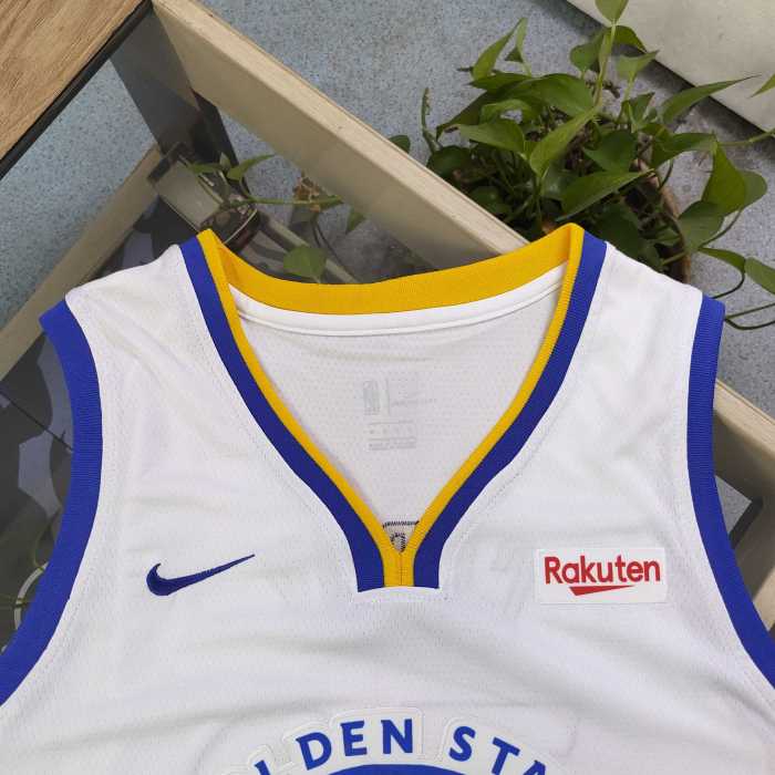 NBA Nike Warriors Curry Embroidered No. 30 Jersey Basketball Jersey