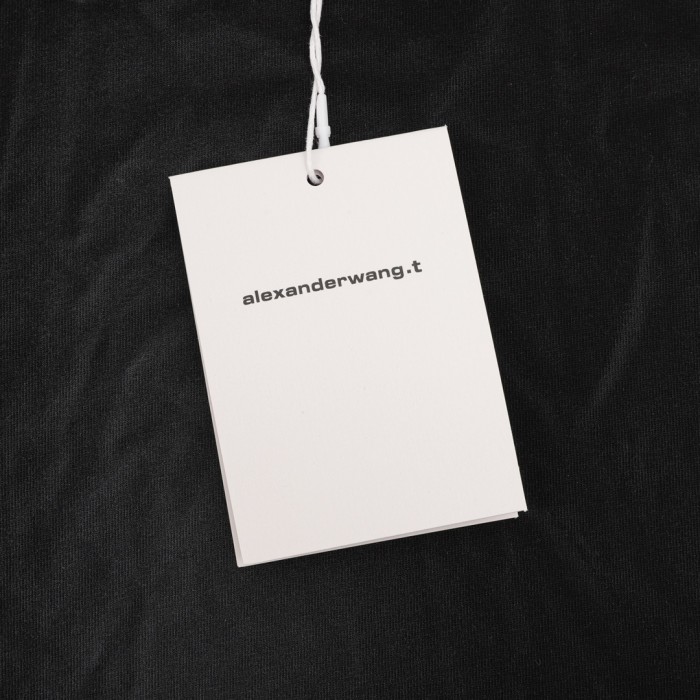 Alexander Wang LOGO Short Sleeve T-shirt