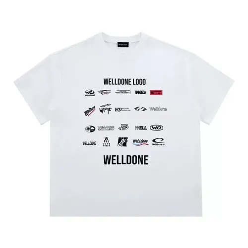 Welldone Printed Cotton Short-Sleeved T-Shirt